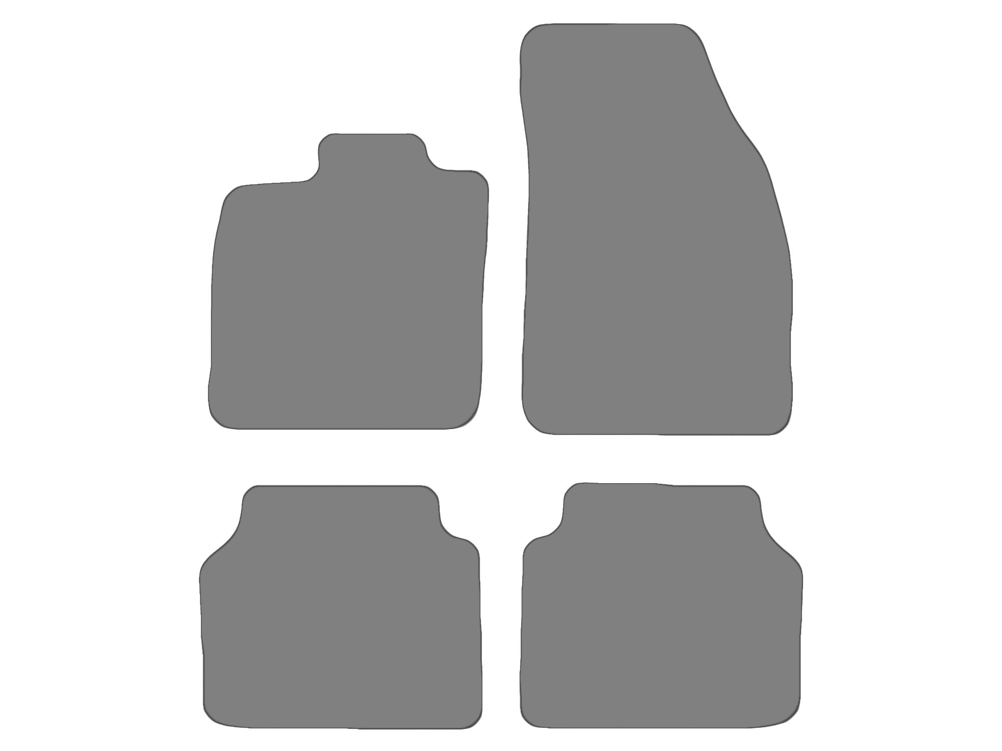Floor mat set for Skoda Enyaq IV, type 5AC, 5AZ  (year of construction 2020-2025)