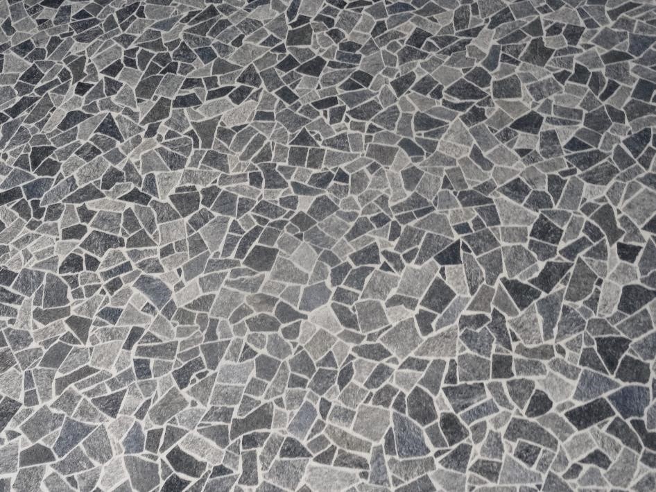 PVC in lebhafter Naturstein-Optik