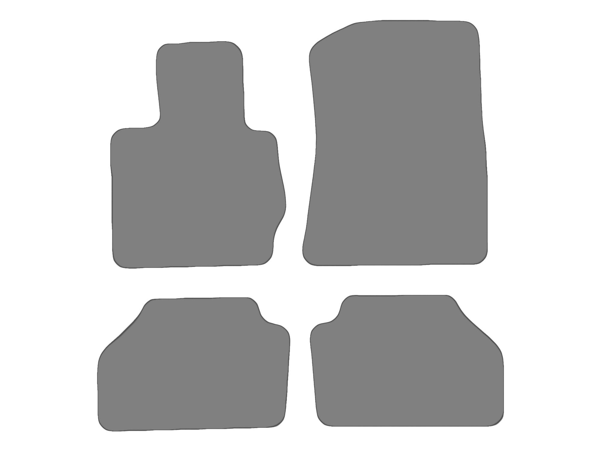 Floor mat set for BMW X3, type F25  (year of construction 2010-2017)