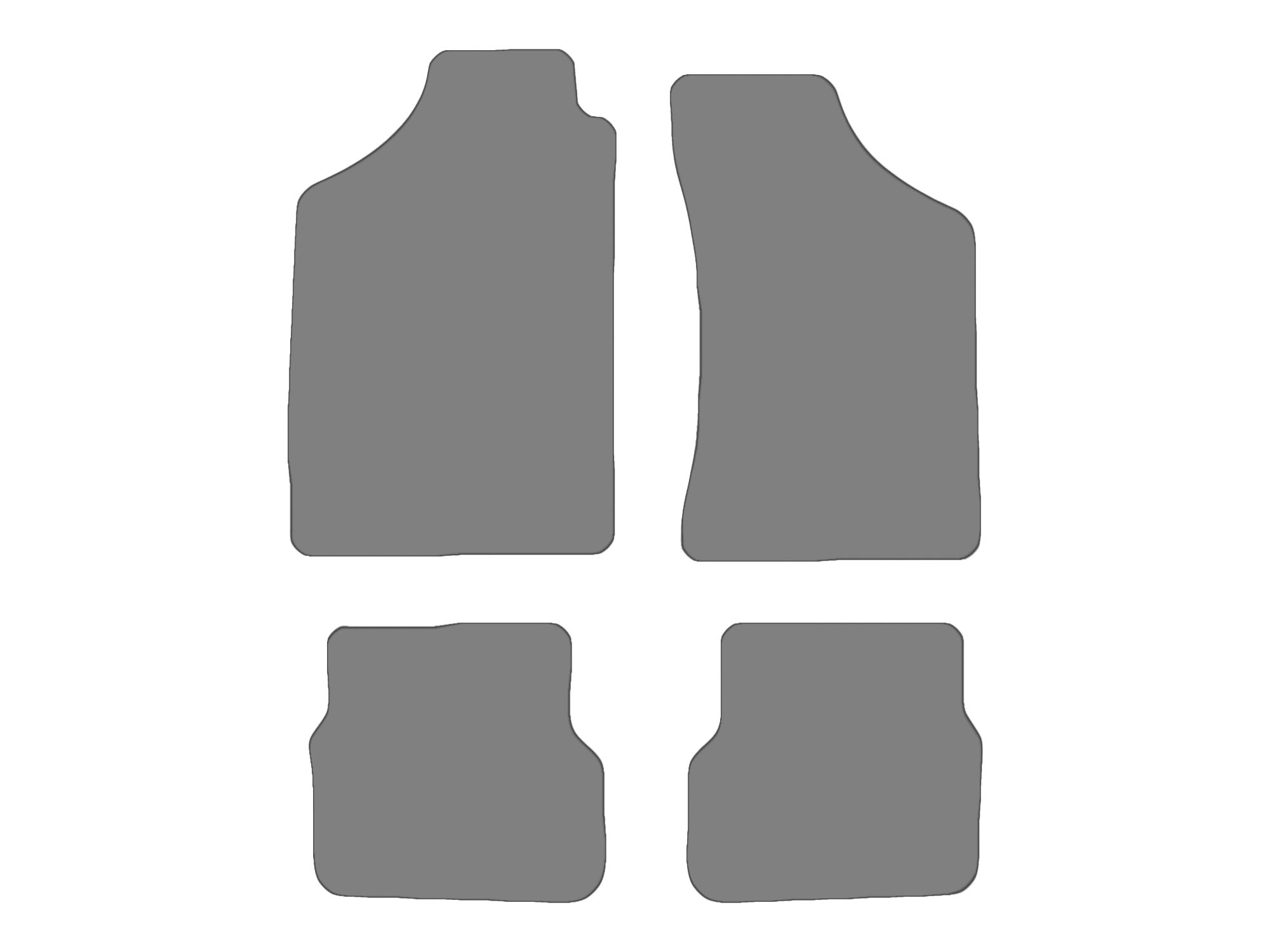 Floor mat set for Skoda Favorit, type 781, 785, 787  (year of construction 1988-1997)